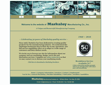 Tablet Screenshot of markaloy.com